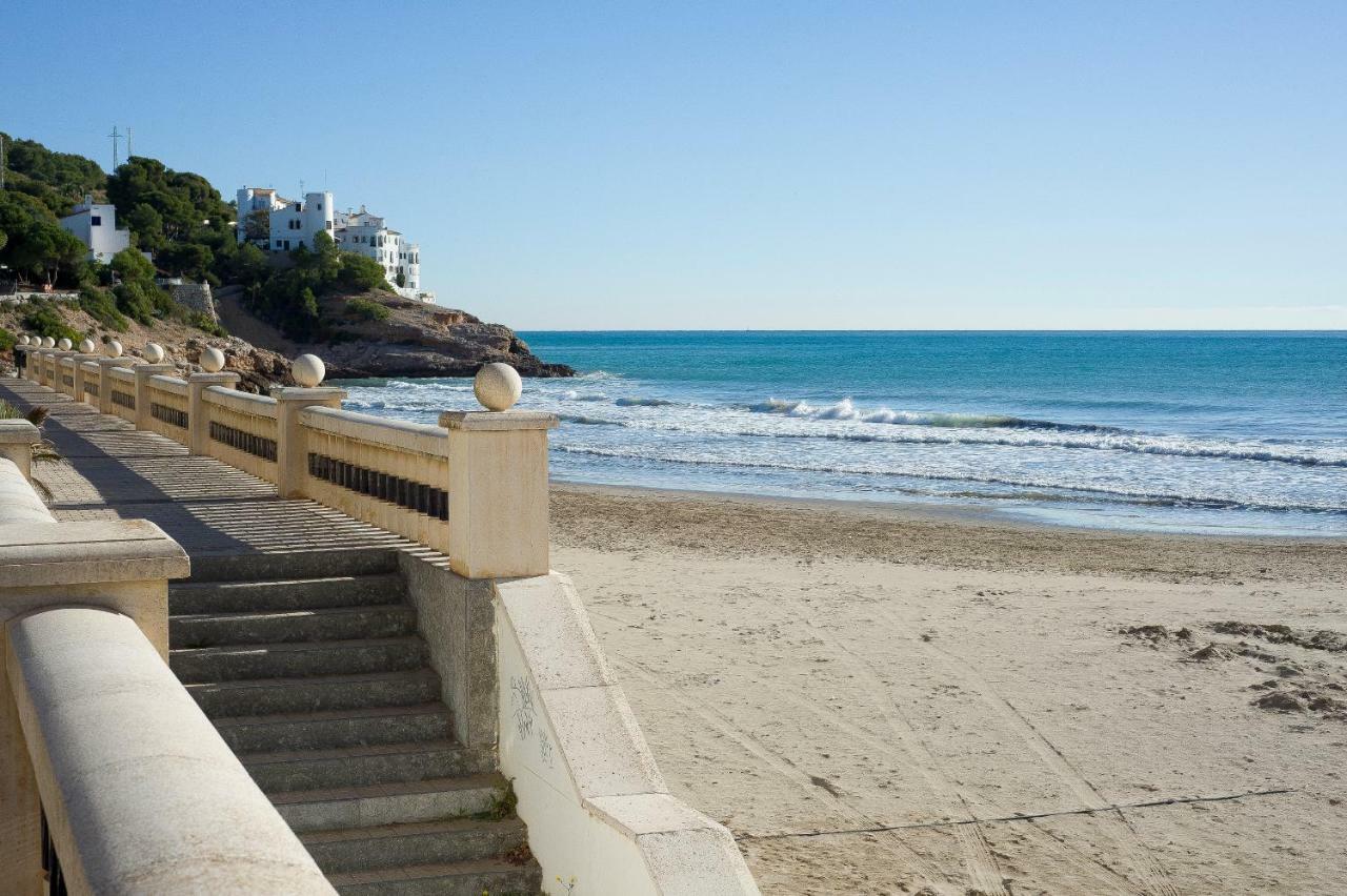 Sitges Aiguadolc Playa Appartement Buitenkant foto